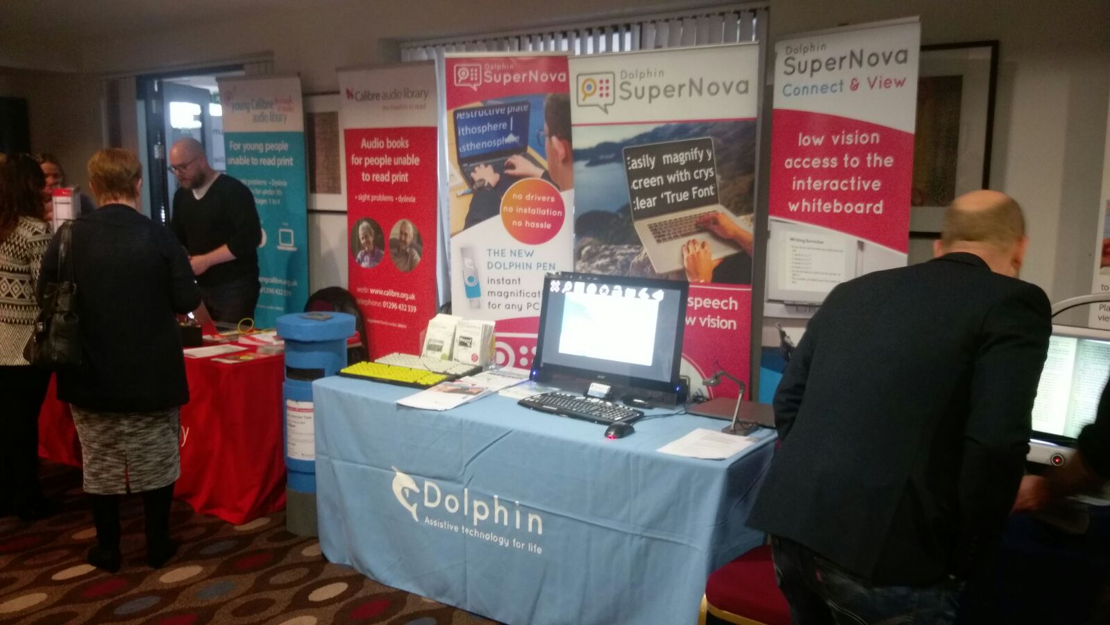 The Dolphin exhibition stand