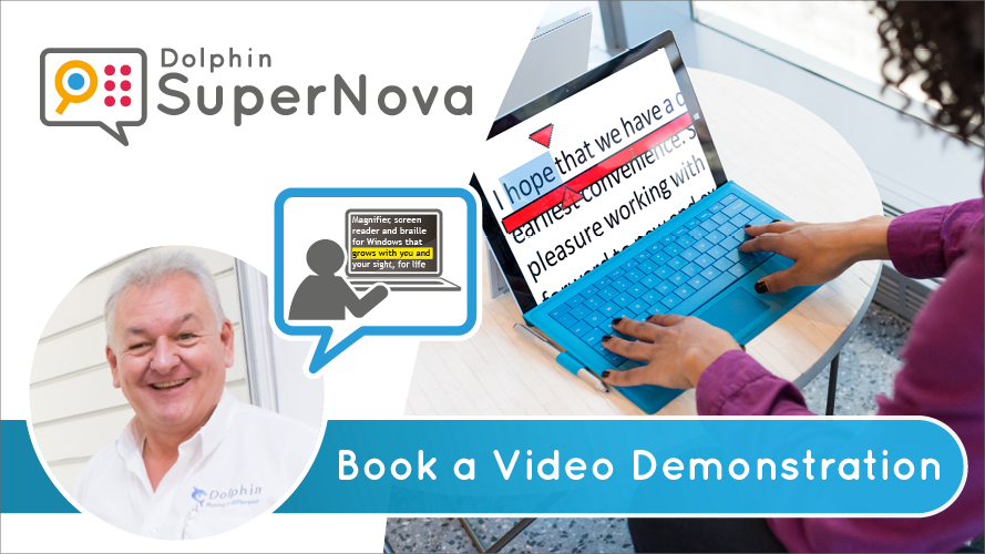 dolphin supernova magnifier and screen reader