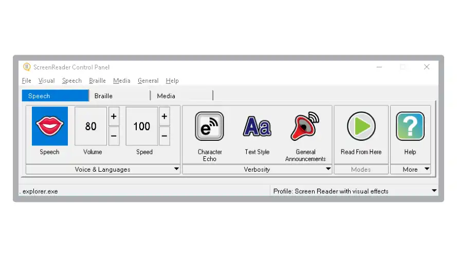 Screenreader Optimization ScreenReader | Dolphin Computer Access