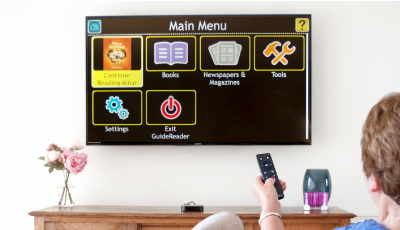 Easy computing for people with visual impairments image