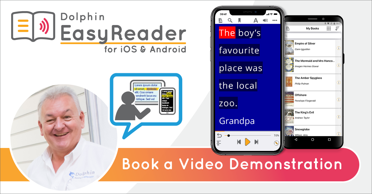 EasyReader. Book a video demonstration. 